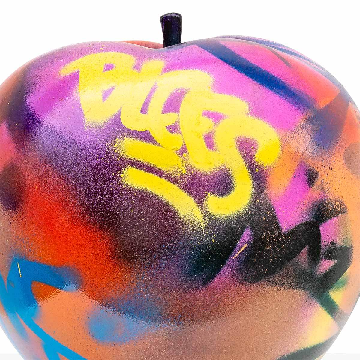 Small Apple I - Original Sculpture - SOLD by artist Jeremy Olsen - Wyecliffe Galleries