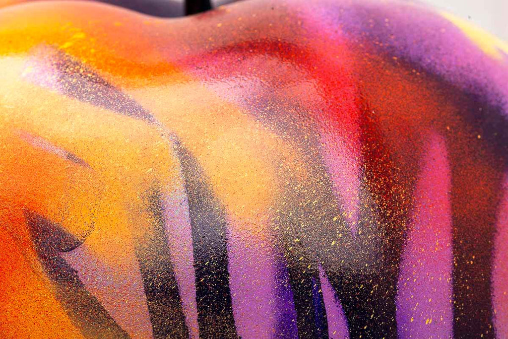 Small Apple I - Original Sculpture - SOLD by artist Jeremy Olsen - Wyecliffe Galleries