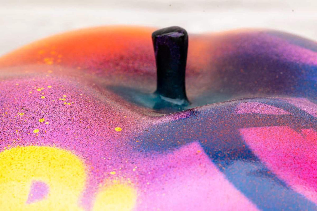 Small Apple I - Original Sculpture - SOLD by artist Jeremy Olsen - Wyecliffe Galleries