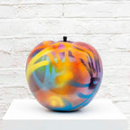 Small Apple I - Original Sculpture - SOLD by artist Jeremy Olsen - Wyecliffe Galleries
