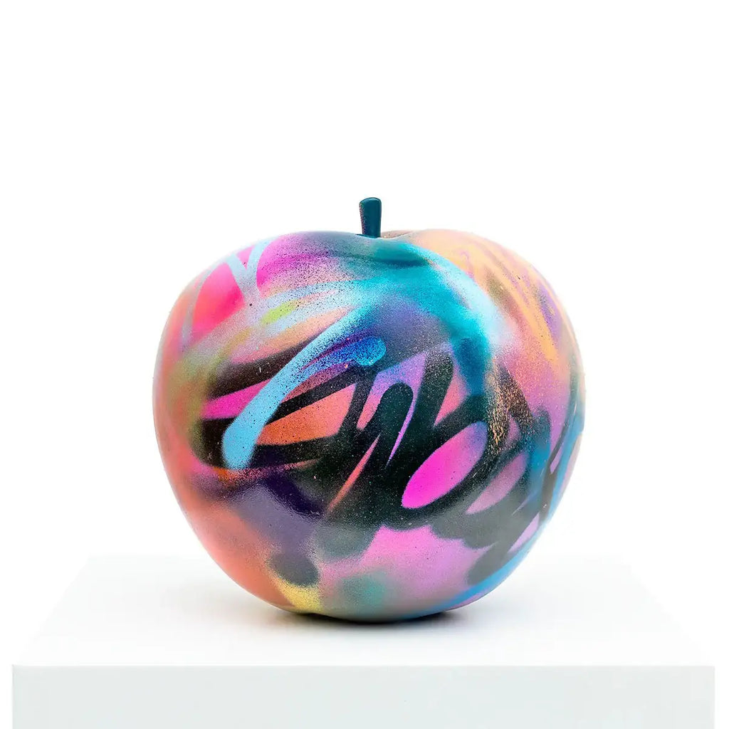 Small Apple II - Original Sculpture - SOLD by artist Jeremy Olsen - Wyecliffe Galleries