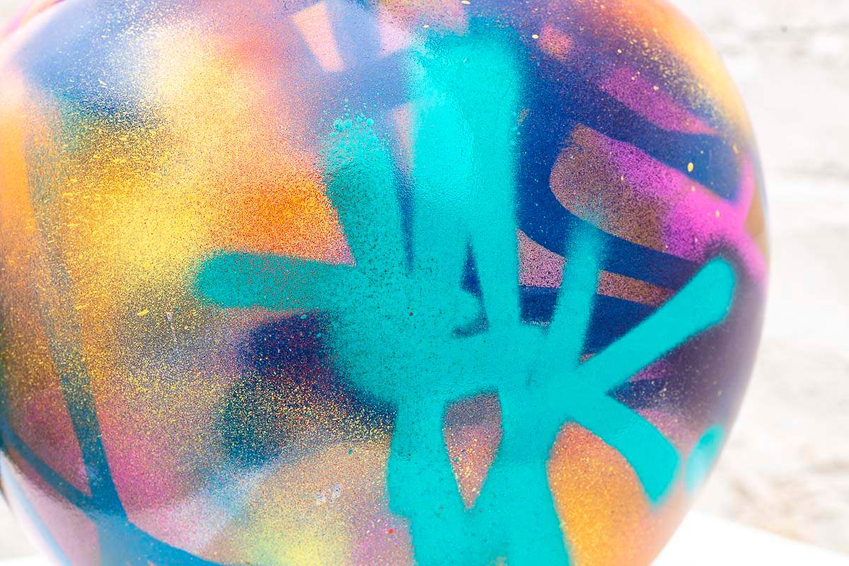 Small Apple II - Original Sculpture - SOLD by artist Jeremy Olsen - Wyecliffe Galleries