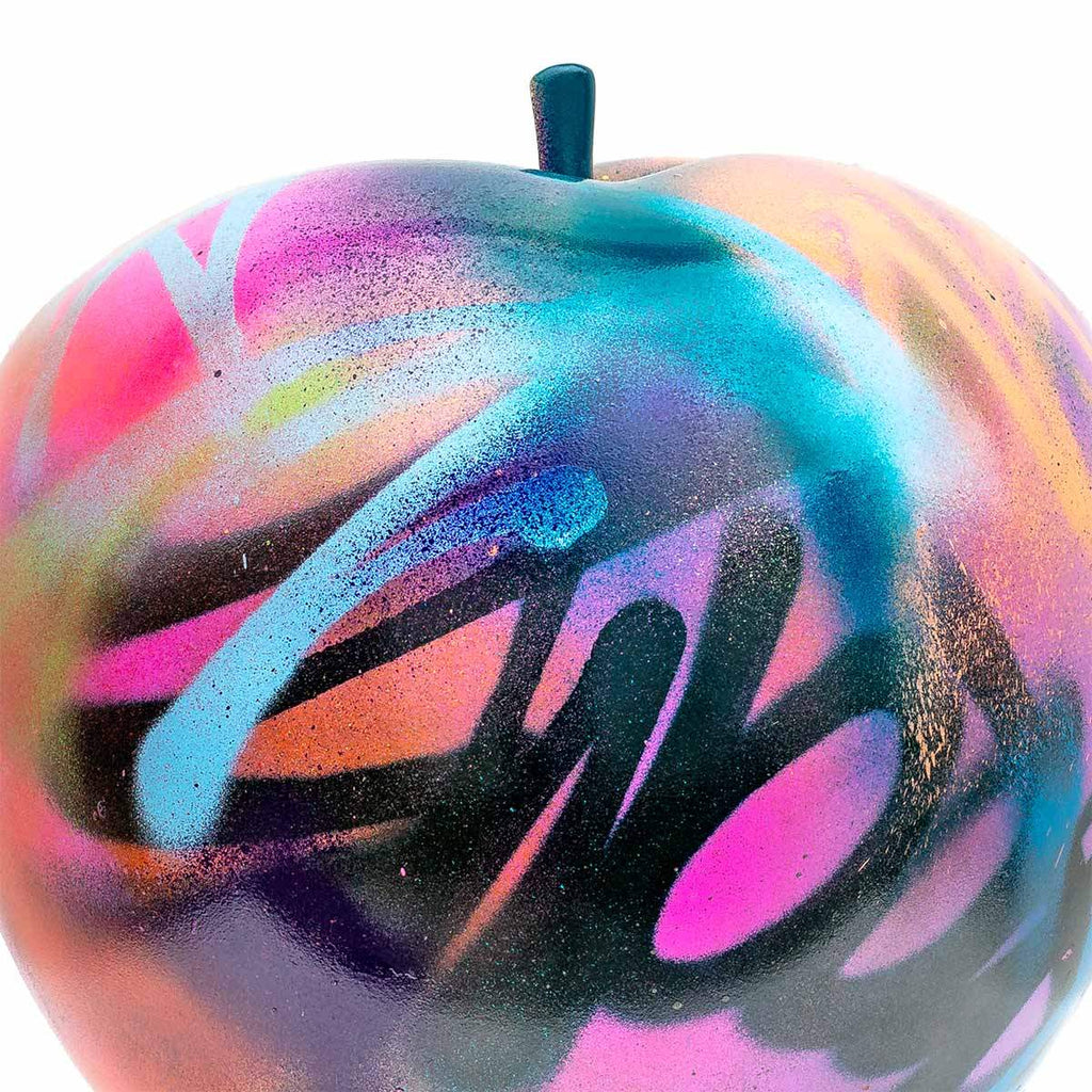 Small Apple II - Original Sculpture - SOLD by artist Jeremy Olsen - Wyecliffe Galleries