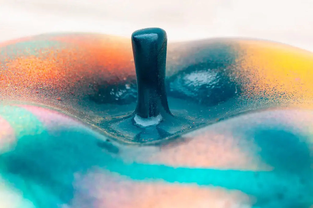 Small Apple III - Original Sculpture - SOLD by artist Jeremy Olsen - Wyecliffe Galleries