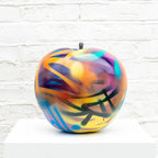 Small Apple III - Original Sculpture - SOLD by artist Jeremy Olsen - Wyecliffe Galleries