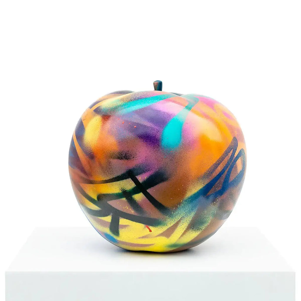 Small Apple III - Original Sculpture - SOLD by artist Jeremy Olsen - Wyecliffe Galleries