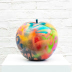 Small Apple III - Original Sculpture - SOLD by artist Jeremy Olsen - Wyecliffe Galleries