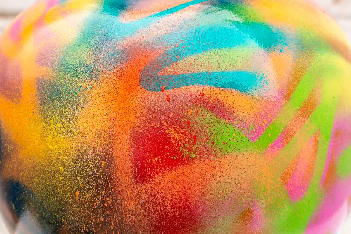 Small Apple III - Original Sculpture - SOLD by artist Jeremy Olsen - Wyecliffe Galleries