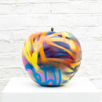 Small Apple III - Original Sculpture - SOLD by artist Jeremy Olsen - Wyecliffe Galleries