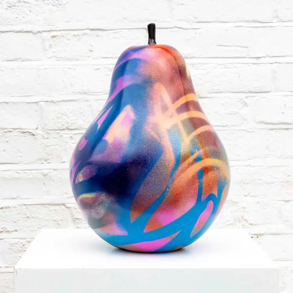 Small Pear I - Original Sculpture SOLD by artist Jeremy Olsen - Wyecliffe Galleries