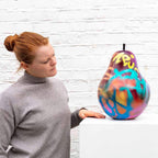 Small Pear I - Original Sculpture SOLD by artist Jeremy Olsen - Wyecliffe Galleries