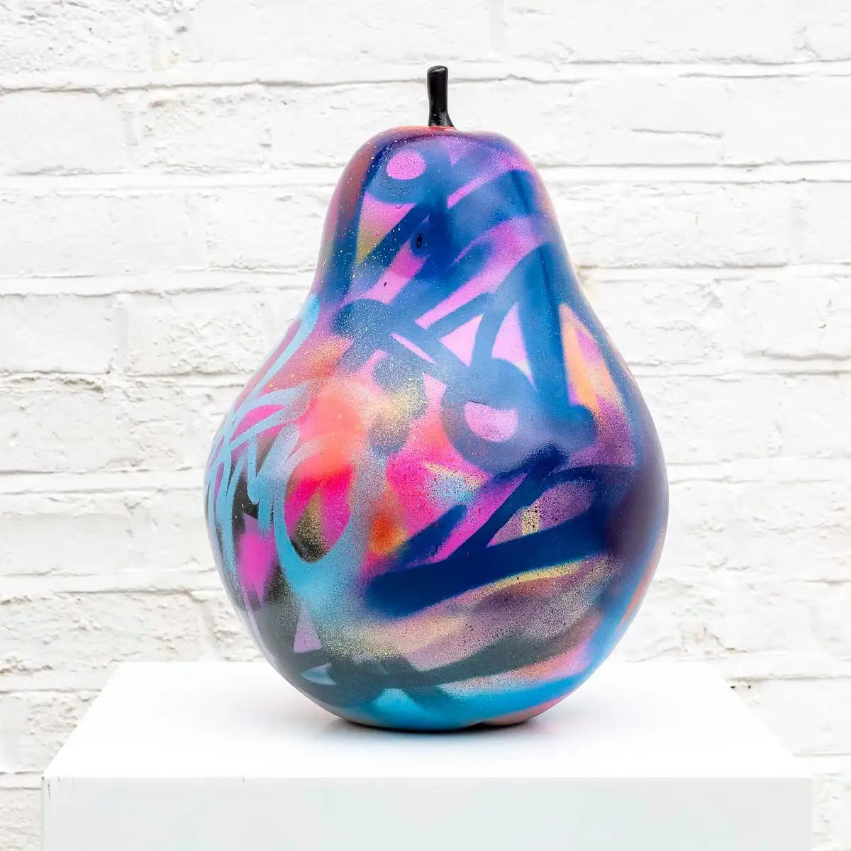 Small Pear I - Original Sculpture SOLD by artist Jeremy Olsen - Wyecliffe Galleries