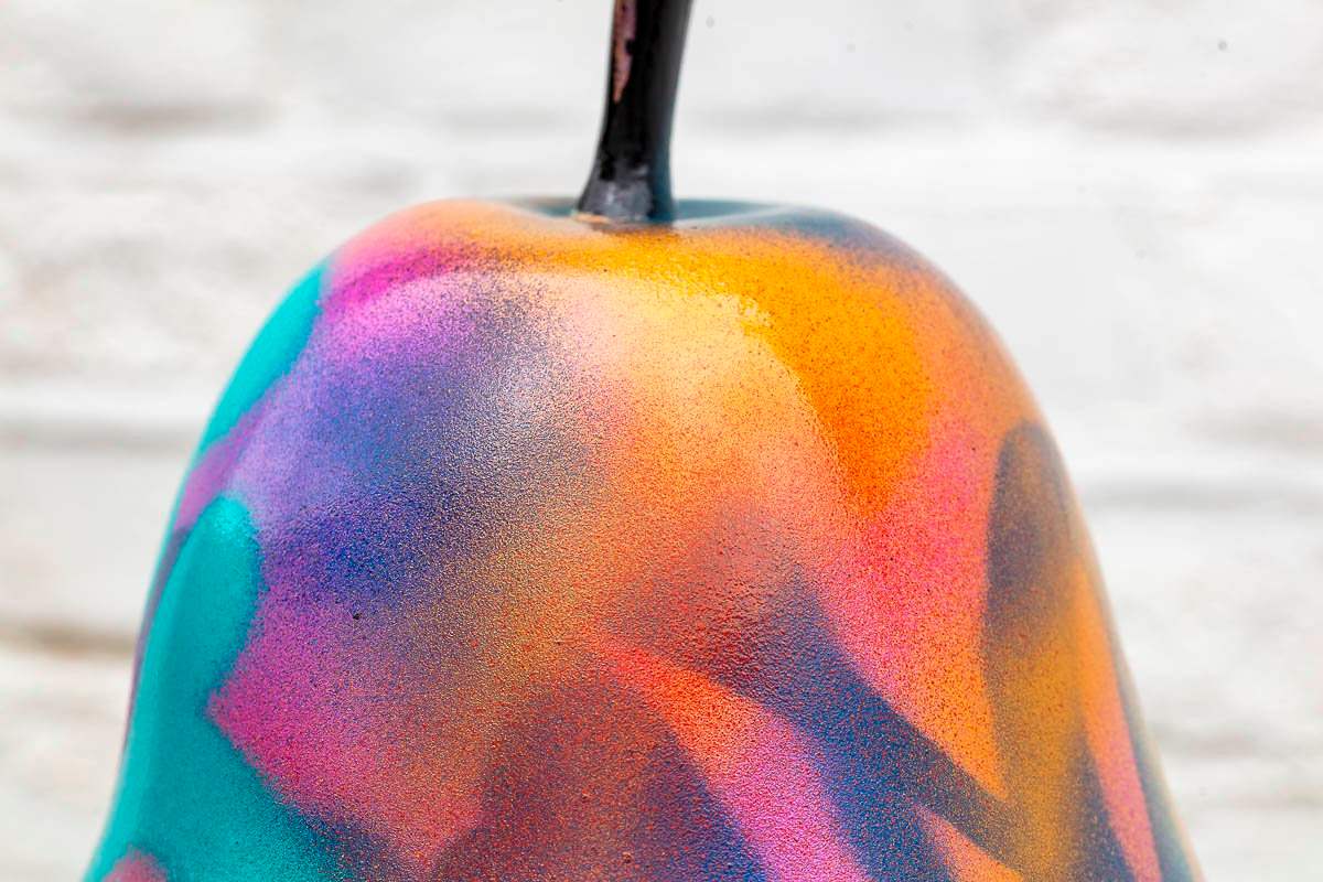 Small Pear II - Original Sculpture - SOLD by artist Jeremy Olsen - Wyecliffe Galleries