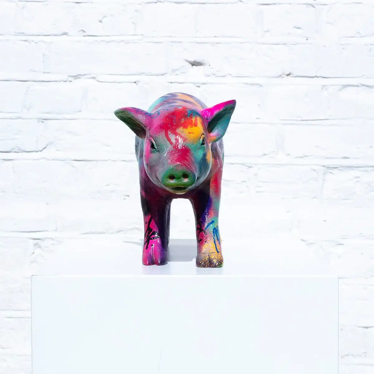 Small Piglet - Original Sculpture - SOLD by artist Jeremy Olsen - Wyecliffe Galleries
