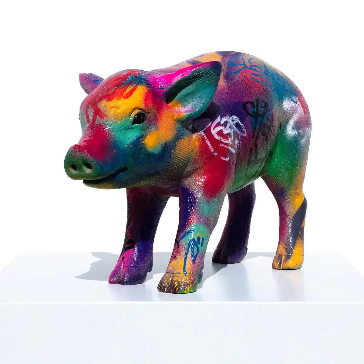 Small Piglet - Original Sculpture - SOLD by artist Jeremy Olsen - Wyecliffe Galleries