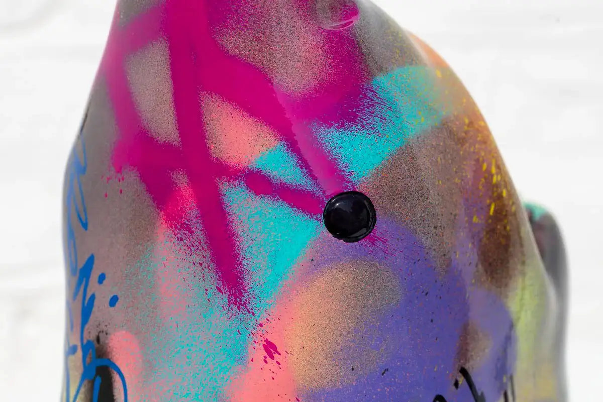 Small Shark Head III - Original Sculpture - SOLD by artist Jeremy Olsen - Wyecliffe Galleries