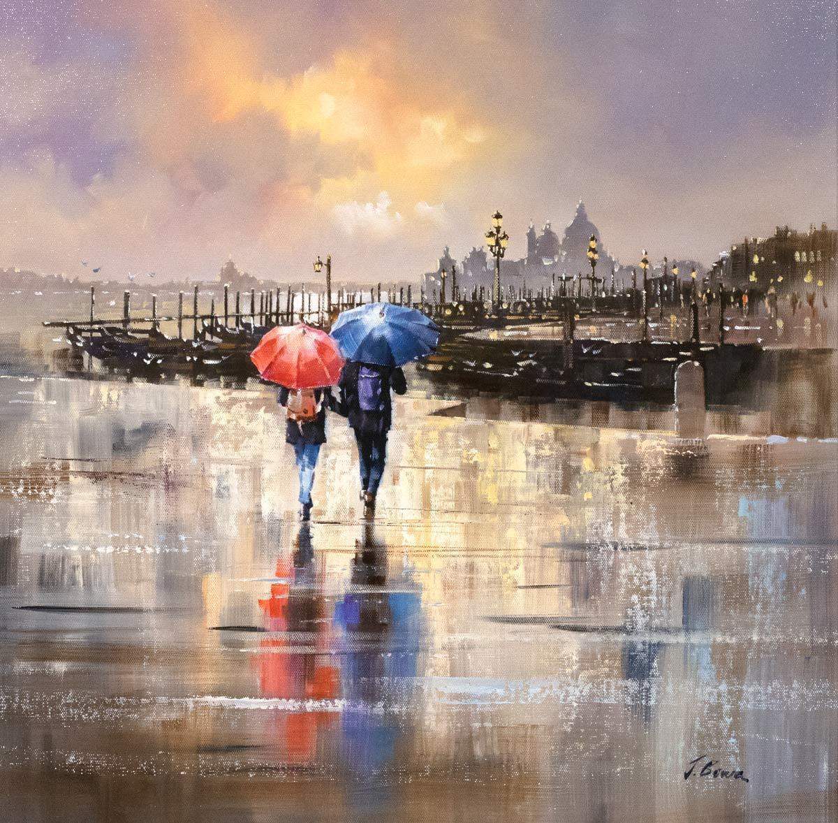 Better Together - Original - SOLD by artist Joe Bowen - Wyecliffe Galleries