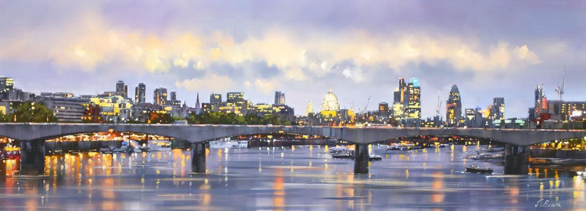 London Skyline Joe Bowen Framed
