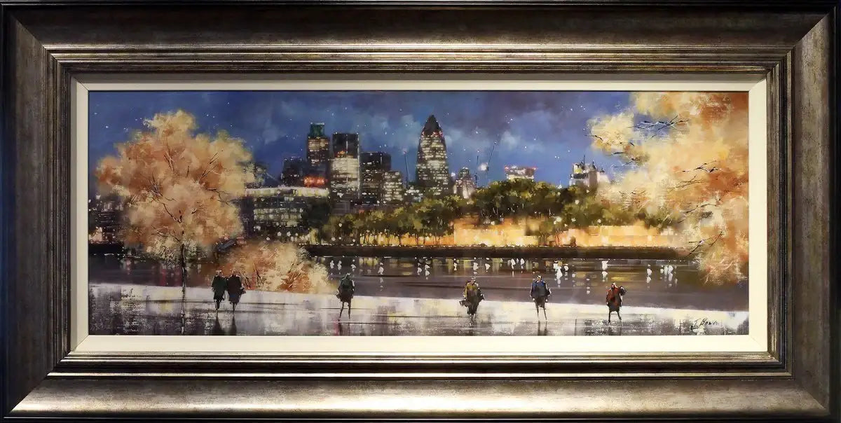 London Stars -SOLD by artist Joe Bowen - Wyecliffe Galleries