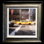 Rush Hour, NYC - Original - SOLD by artist Joe Bowen - Wyecliffe Galleries