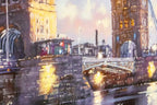 Tower Bridge - Edition - SOLD by artist Joe Bowen - Wyecliffe Galleries