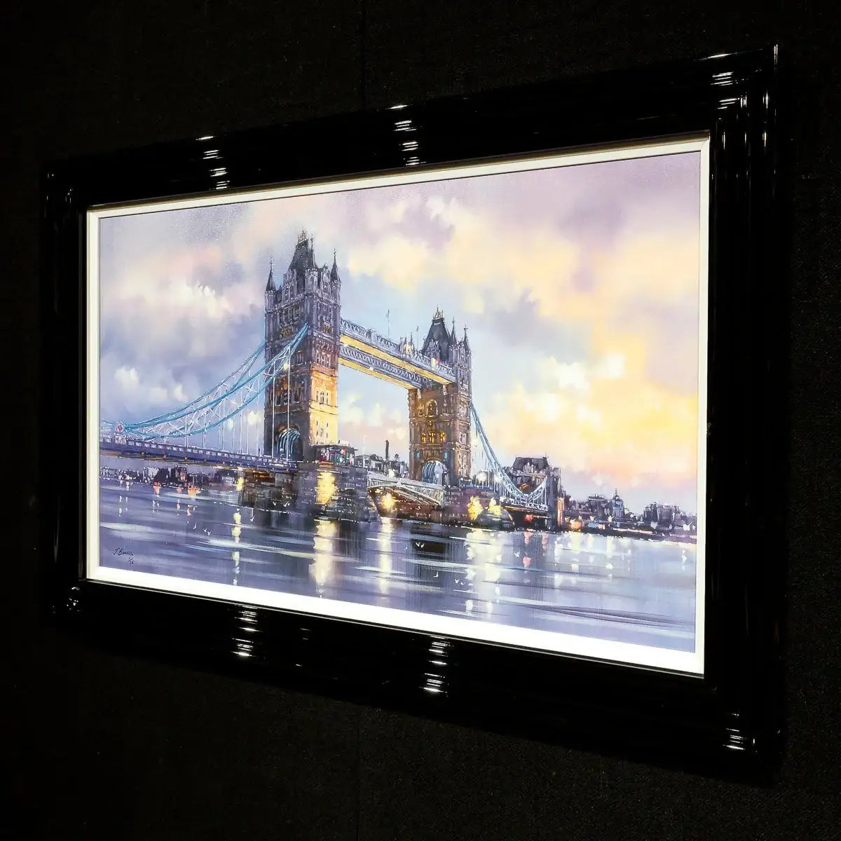 Tower Bridge - Edition - SOLD by artist Joe Bowen - Wyecliffe Galleries