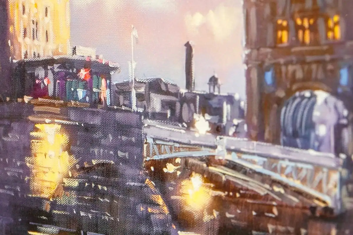 Tower Bridge - Edition - SOLD by artist Joe Bowen - Wyecliffe Galleries