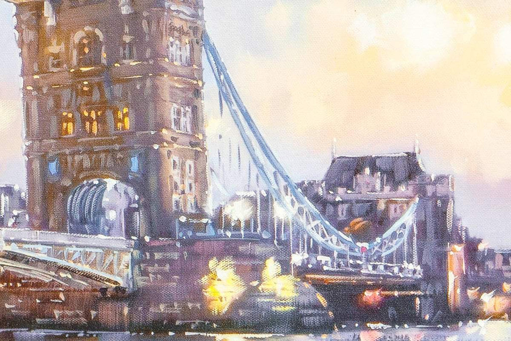 Tower Bridge - Edition - SOLD by artist Joe Bowen - Wyecliffe Galleries