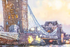 Tower Bridge - Edition - SOLD by artist Joe Bowen - Wyecliffe Galleries