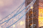 Tower Bridge - Edition - SOLD by artist Joe Bowen - Wyecliffe Galleries