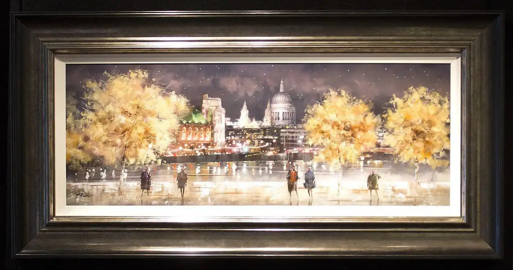 View of St. Paul's - SOLD by artist Joe Bowen - Wyecliffe Galleries