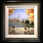 Westminster by Day - SOLD by artist Joe Bowen - Wyecliffe Galleries