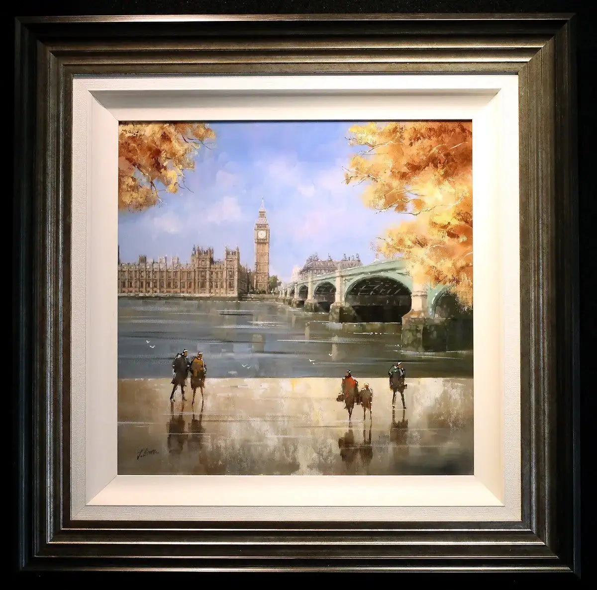 Westminster by Day - SOLD by artist Joe Bowen - Wyecliffe Galleries