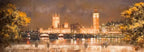 Westminster by Night - SOLD by artist Joe Bowen - Wyecliffe Galleries