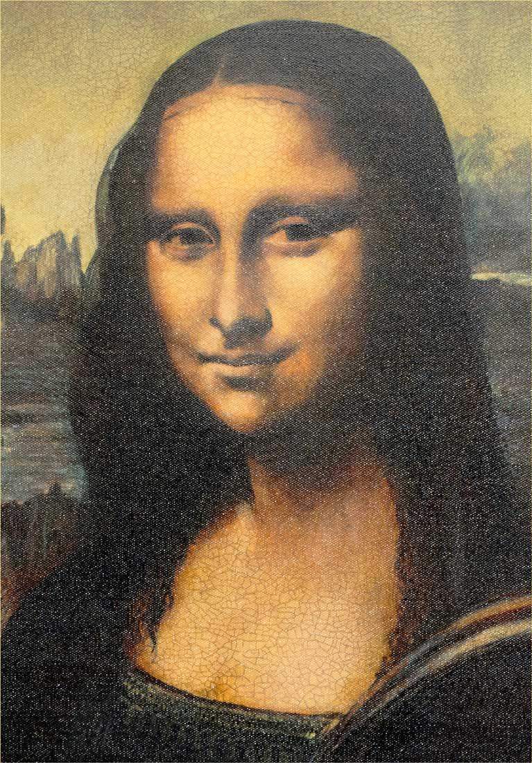 Mona Lisa in the Style of Leonardo Da Vinci - Edition - SOLD OUT by artist John Myatt - Wyecliffe Galleries