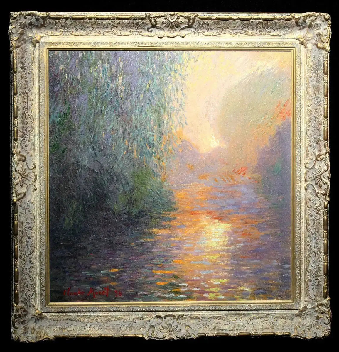 Morning On The Seine II - SOLD by artist John Myatt - Wyecliffe Galleries