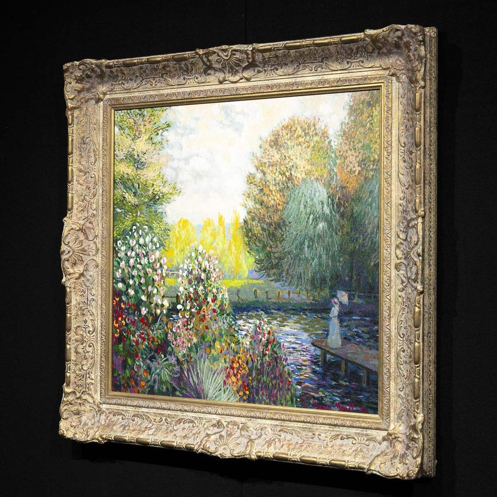 Park at Montgeron - Edition - SOLD by artist John Myatt - Wyecliffe Galleries