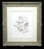 Patterned Blouse - Edition - SOLD OUT by artist John Myatt - Wyecliffe Galleries