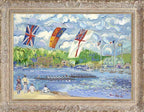 Regatta On The Thames - Edition - SOLD OUT by artist John Myatt - Wyecliffe Galleries