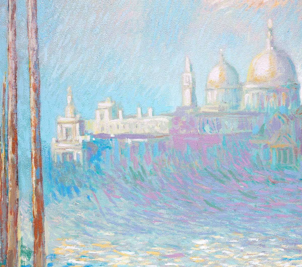 Santa Maria Della Salute - Edition - RARE by artist John Myatt - Wyecliffe Galleries