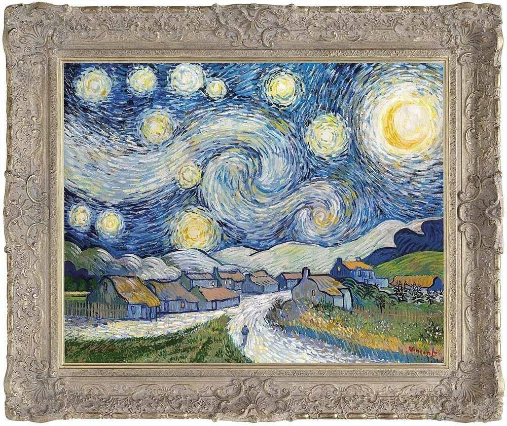 Starry Night (after Van Gogh) - SOLD John Myatt