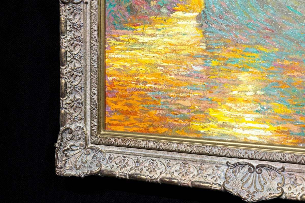 Study for Houses of Parliament at Sunset - Edition - RARE - SOLD by artist John Myatt - Wyecliffe Galleries