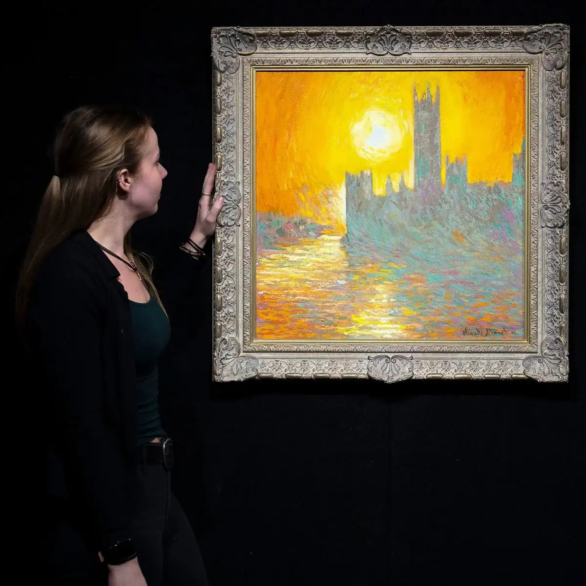 Study for Houses of Parliament at Sunset - Edition - RARE - SOLD by artist John Myatt - Wyecliffe Galleries