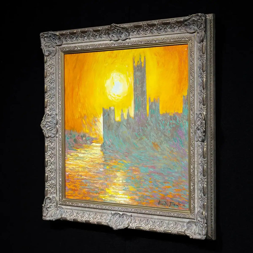 Study for Houses of Parliament at Sunset - Edition - RARE - SOLD by artist John Myatt - Wyecliffe Galleries