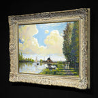 Summer Afternoon, Argenteuill - Edition - RARE by artist John Myatt - Wyecliffe Galleries