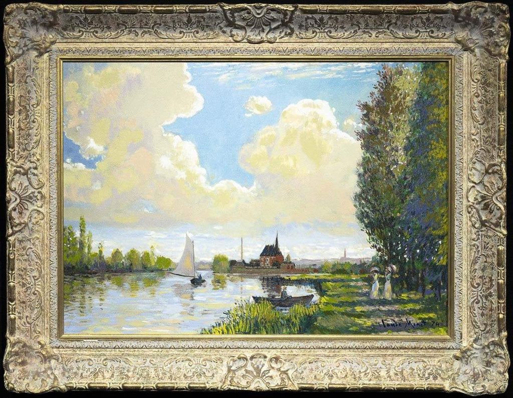 Summer Afternoon, Argenteuill - Edition - RARE by artist John Myatt - Wyecliffe Galleries