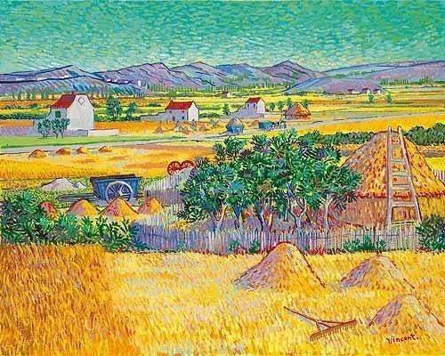 The Harvest (after Van Gogh) - Edition - SOLD OUT by artist John Myatt - Wyecliffe Galleries