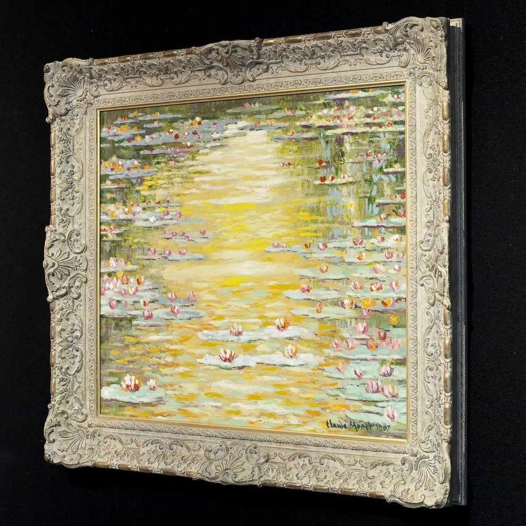 Waterlilies,1907 - Edition - SOLD OUT by artist John Myatt - Wyecliffe Galleries