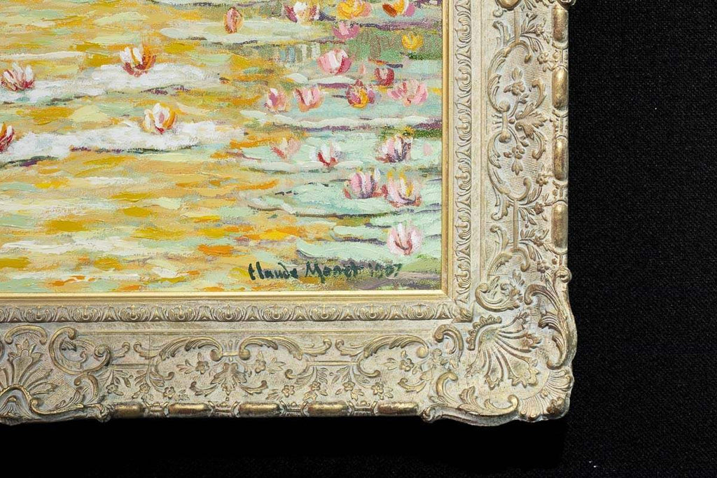 Waterlilies,1907 - Edition - SOLD OUT by artist John Myatt - Wyecliffe Galleries