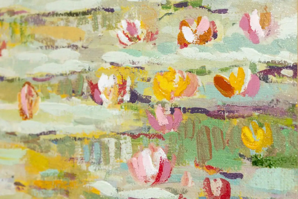 Waterlilies,1907 - Edition - SOLD OUT by artist John Myatt - Wyecliffe Galleries